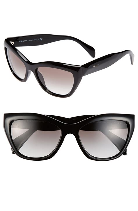 Prada 56mm Cat Eye Sunglasses 